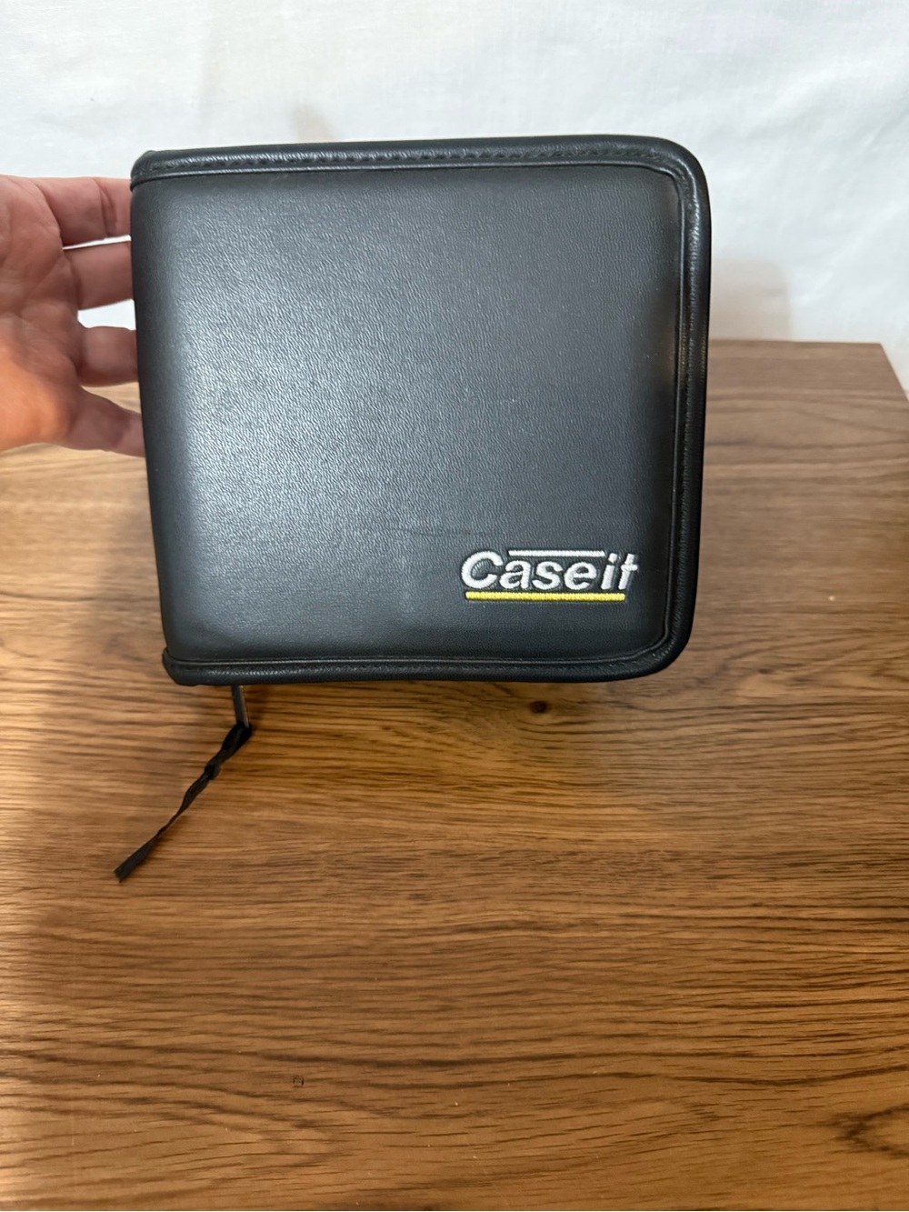 Caseit Black Zippered CD/DVD Carrying Case